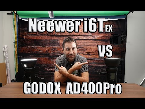 FLASHDOWN! Neewer i6Tex Flash vs Godox AD400 Pro Flash