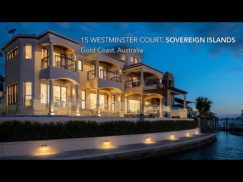 $5 MILLION SOVEREIGN ISLANDS MANSION || Gold Coast, Australia