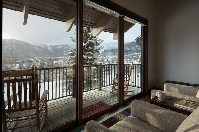 Park city house balcony