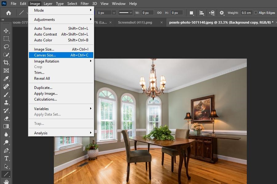 Cara Mengubah Ukuran Kanvas di PFRE
