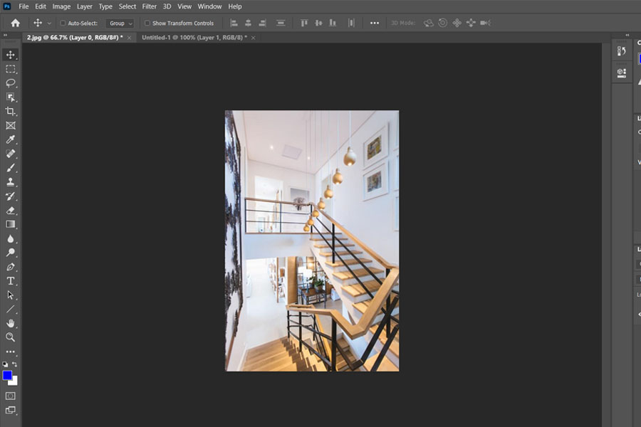Comment mettre deux photos côte à côte dans PFRE