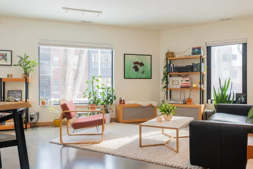 Shot of second floor living area