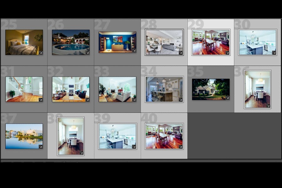 Applying Lightroom preset to multiple photos in the Library Grid