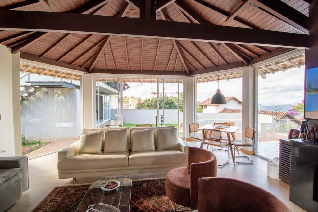 Living room area of a house for sale